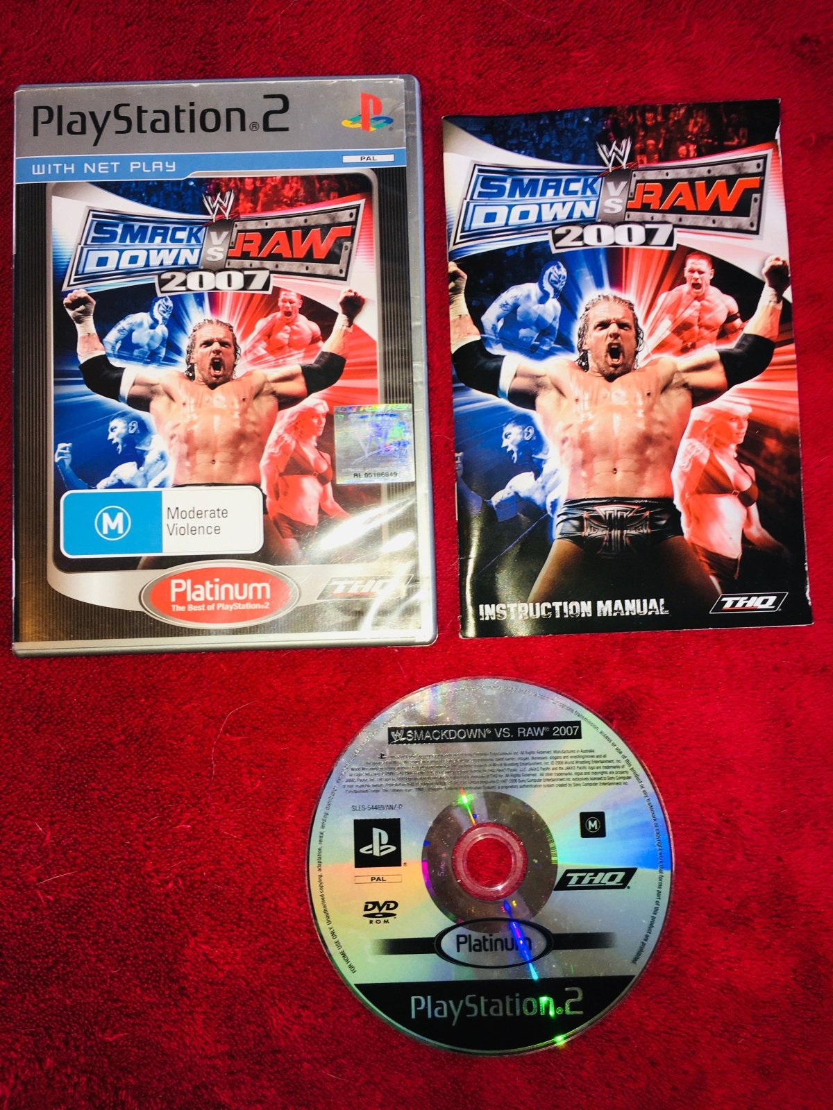 WWE SmackDown vs. Raw 2007 - 8.1/10! PS2 Game - PlayStation 2, Games, Fighting - Level Up Gaming NZ