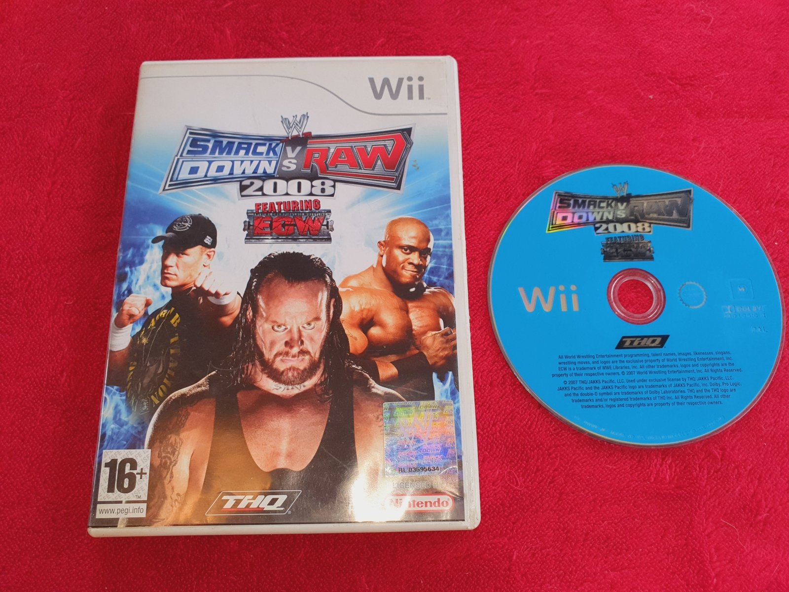 WWE SmackDown vs. Raw 2008 - Wii Game - Wii Games - Level Up Gaming NZ