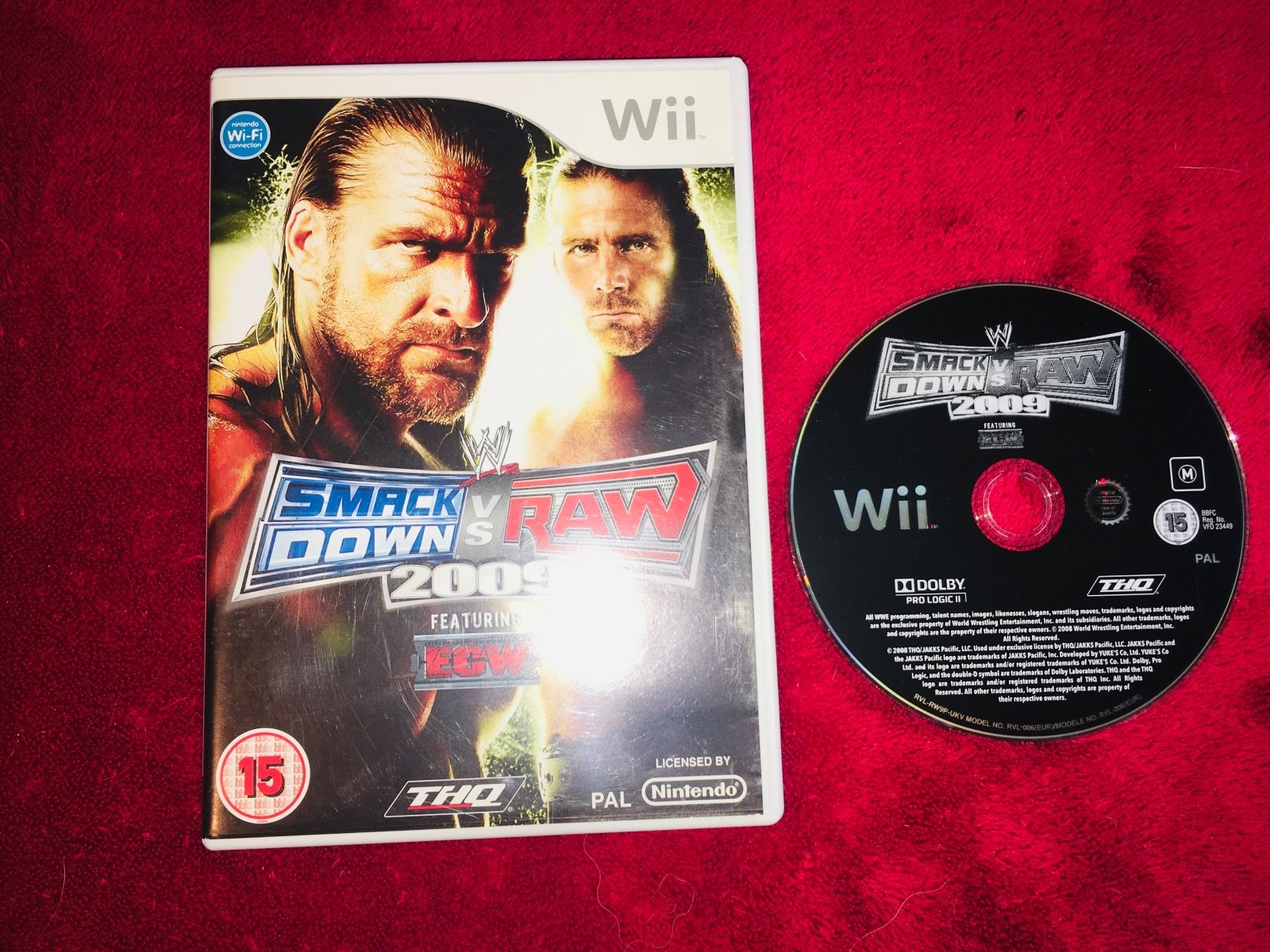 WWE SmackDown vs. Raw 2009 - Wii Game - Wii Games - Level Up Gaming NZ