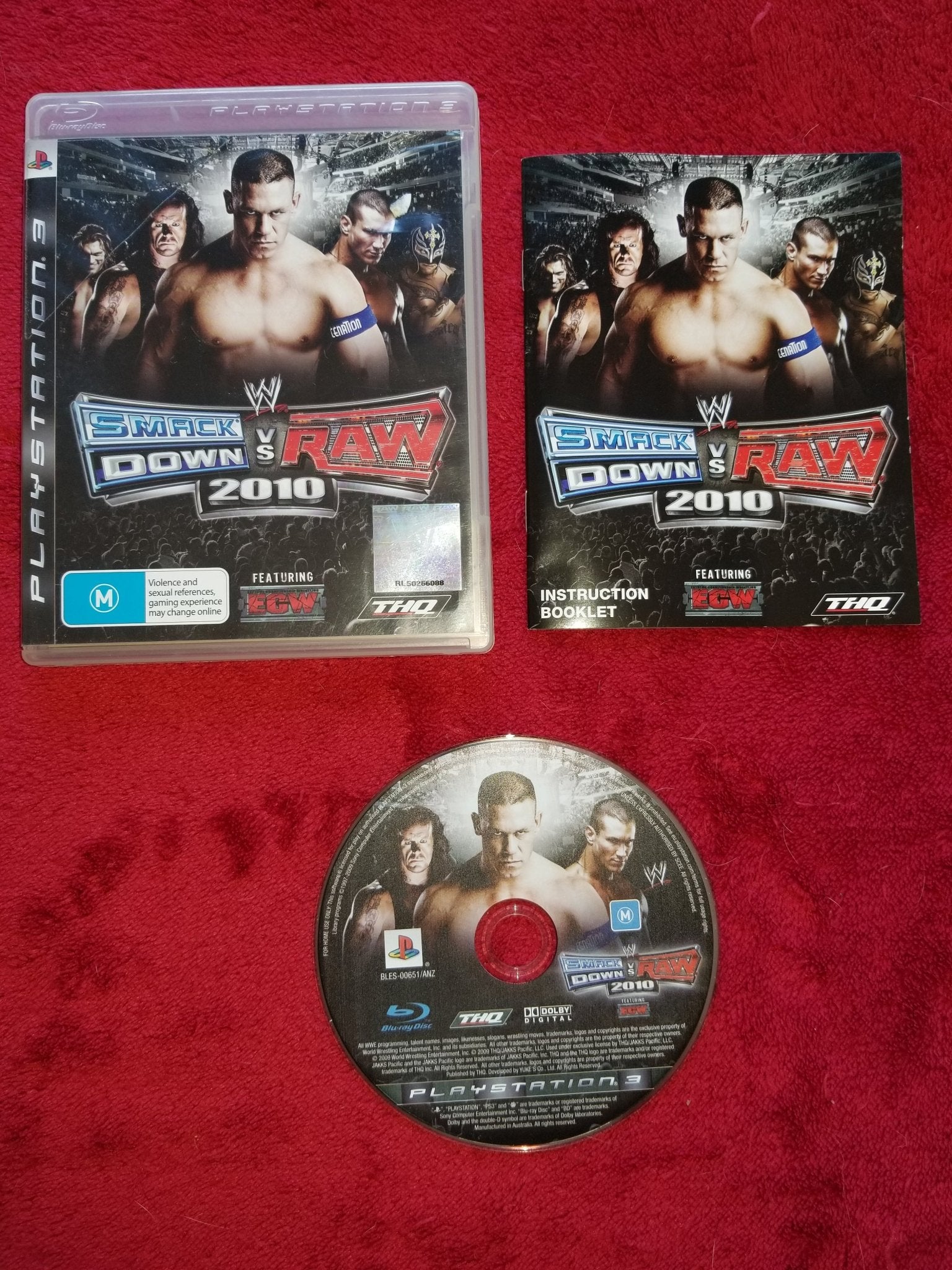 WWE SmackDown vs. Raw 2010 - PS3 Game - PlayStation 3, Games, Fighting - Level Up Gaming NZ
