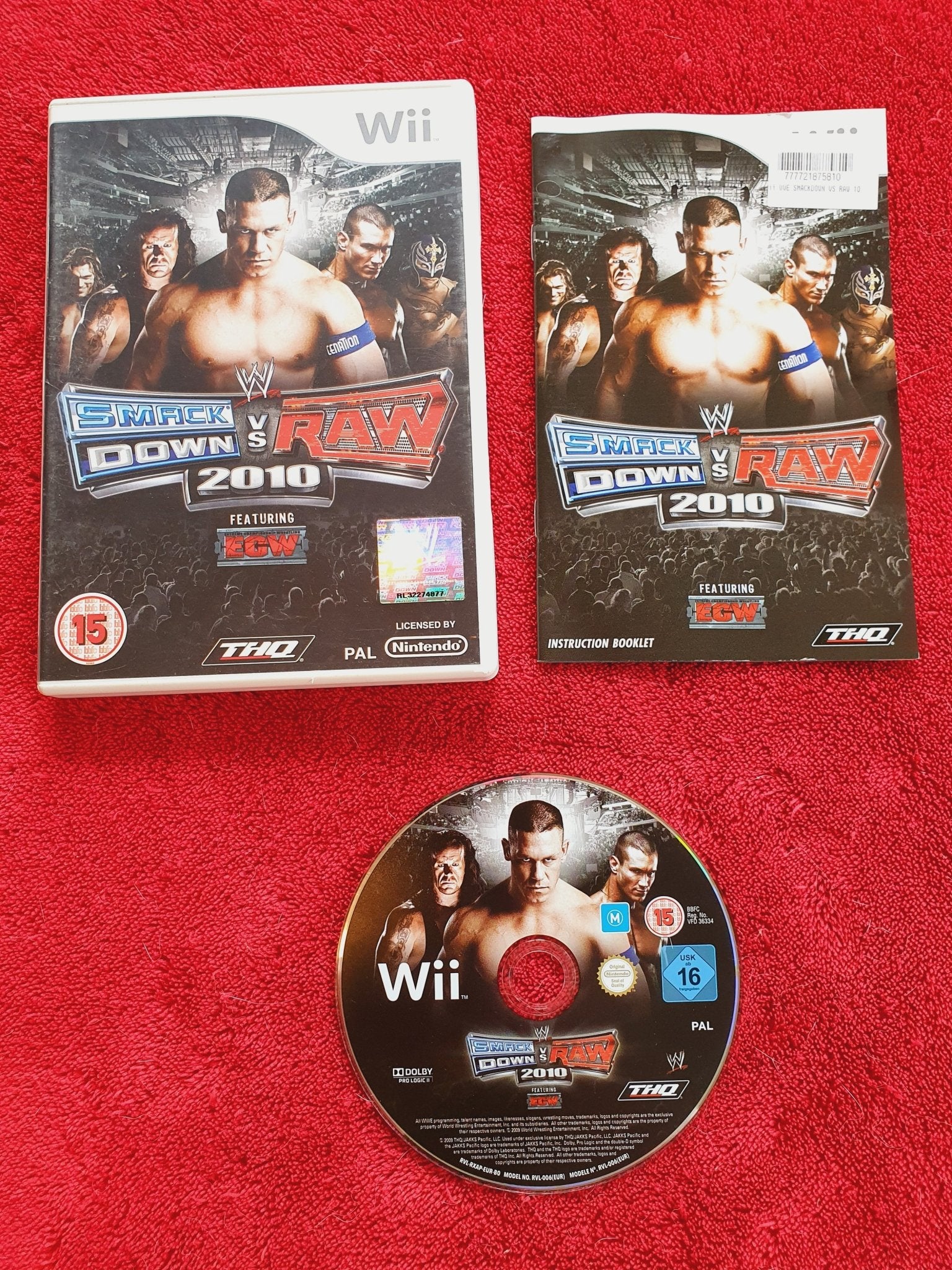 WWE SmackDown vs. Raw 2010 - Wii Game - Wii - Wii Games - Level Up Gaming NZ