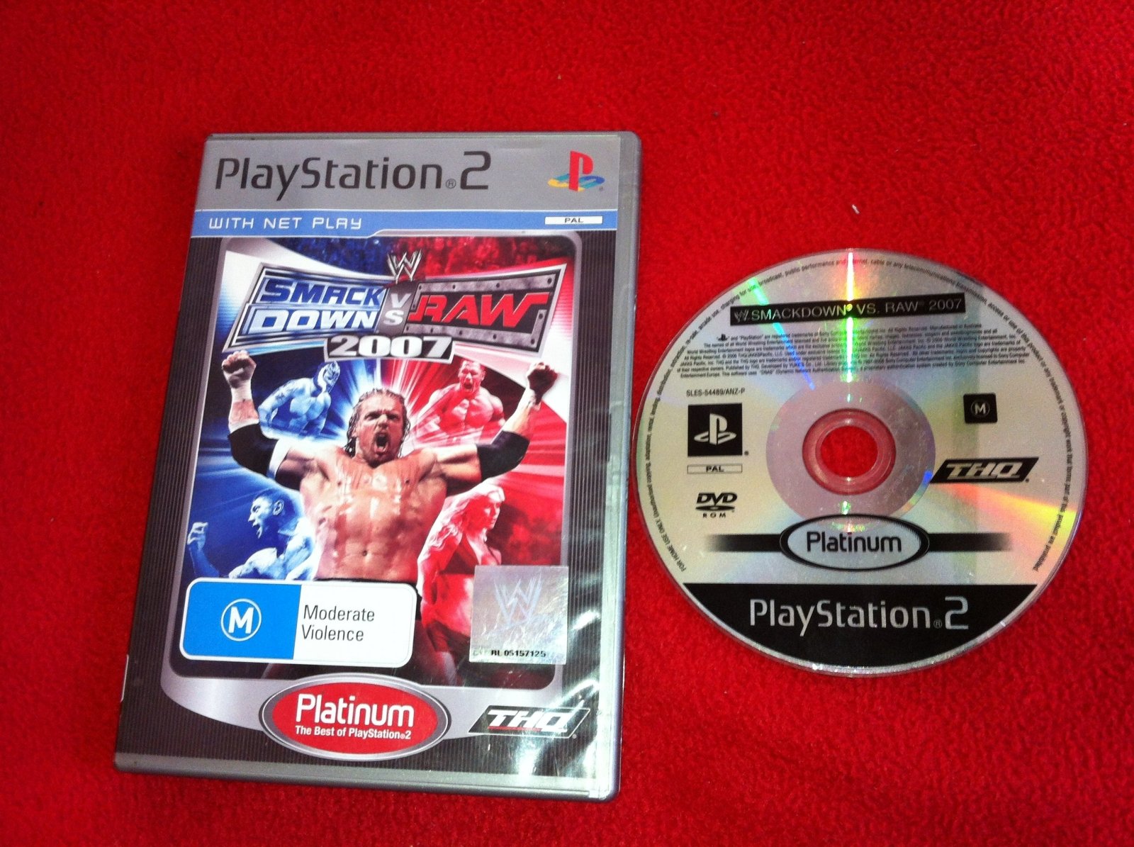 WWE SmackDown vs. Raw 2007 - 8.1/10! PS2 Game - PlayStation 2, Games, Fighting - Level Up Gaming NZ