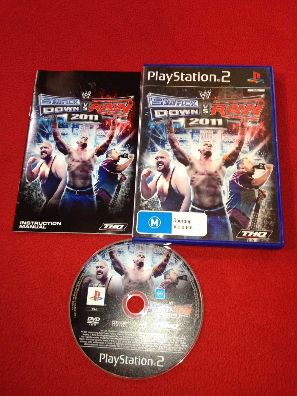 WWE SmackDown vs. Raw 2011 - PS2 Game - PlayStation 2, Games, Fighting - Level Up Gaming NZ