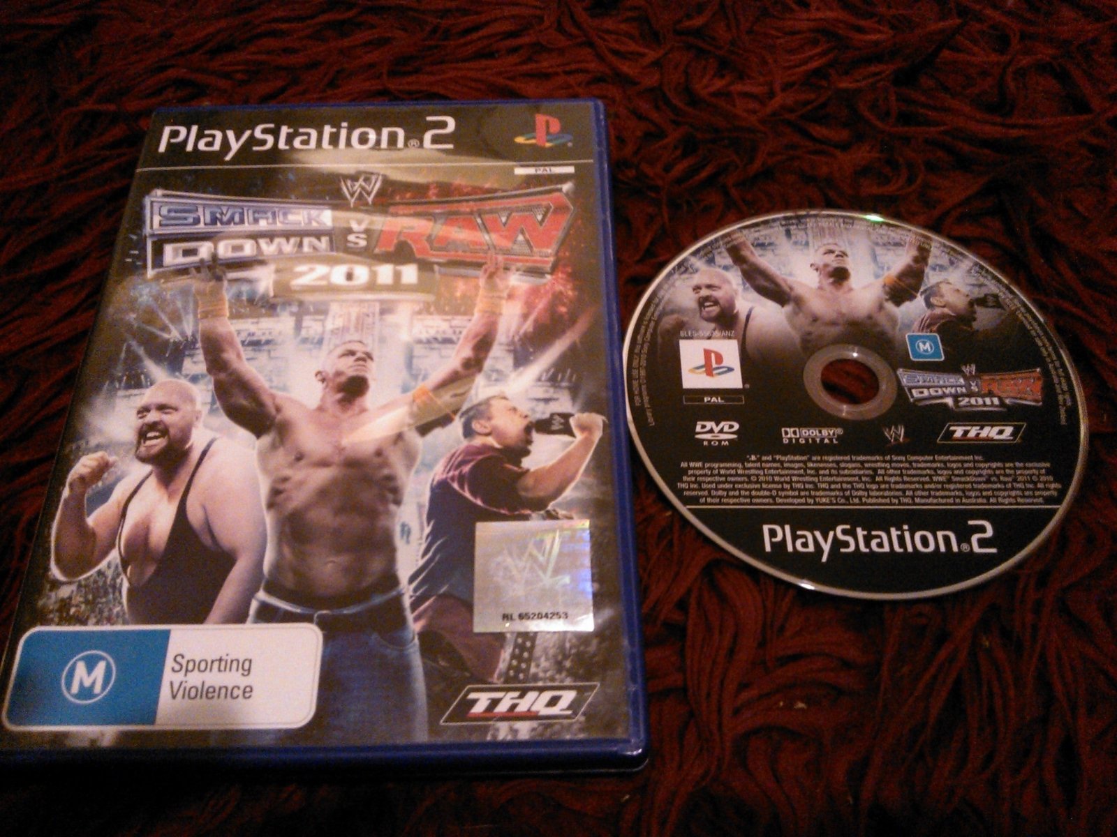 WWE SmackDown vs. Raw 2011 - PS2 Game - PlayStation 2, Games, Fighting - Level Up Gaming NZ