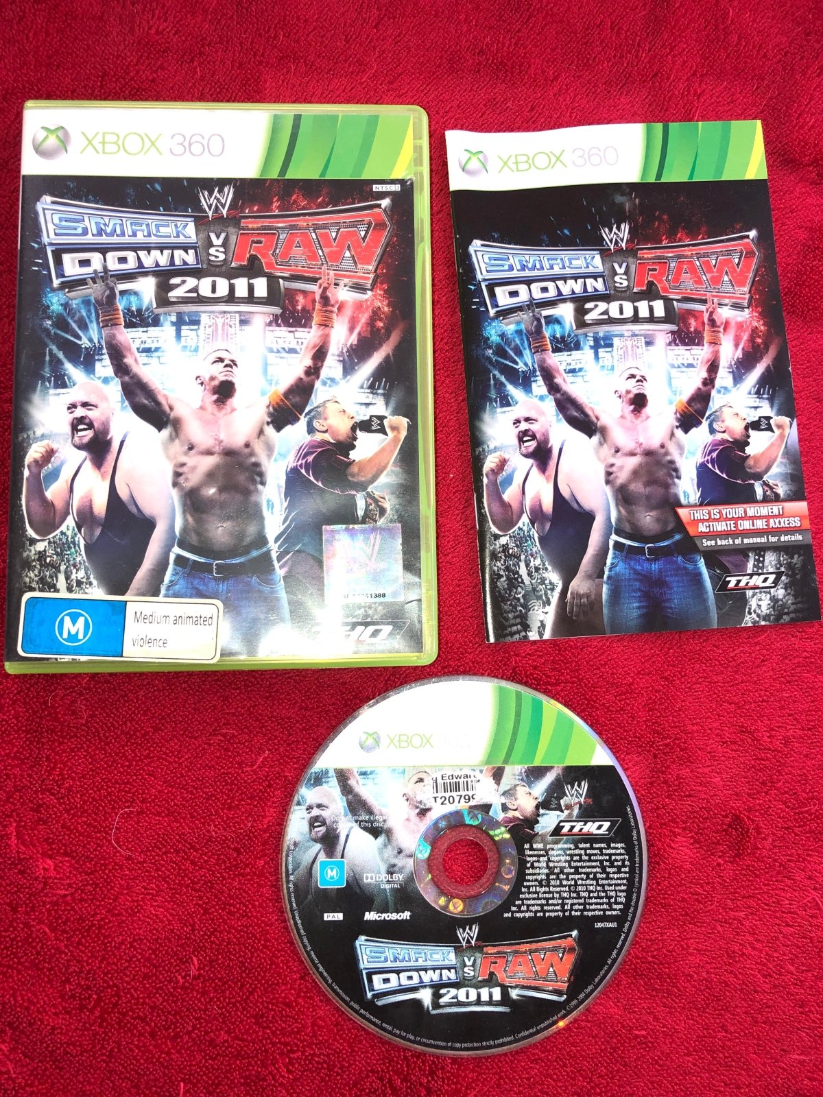 WWE SmackDown vs. Raw 2011 - XBOX360 Game - Xbox 360, Games, Fighting - Level Up Gaming NZ