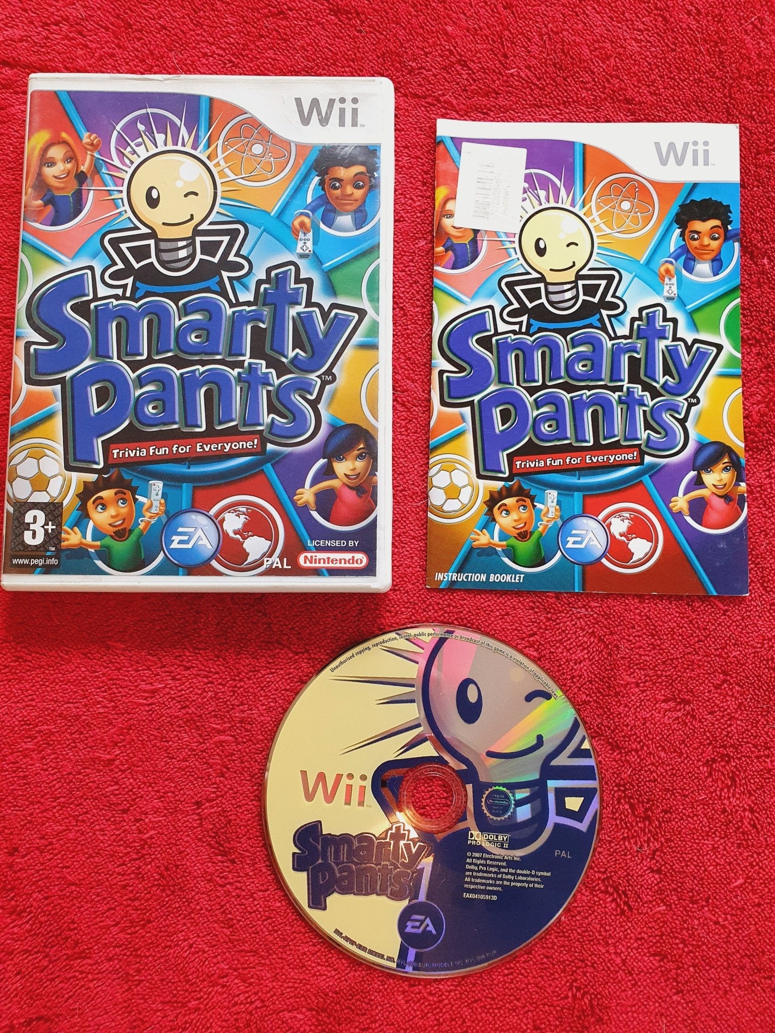 Smarty Pants - Wii Game - Wii - Wii Games - Level Up Gaming NZ