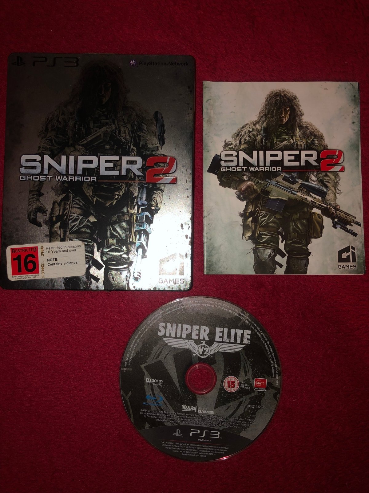 Sniper 2: Ghost Warrior - LIMITED STEELBOOK PS3 Game - PlayStation 3, Games, Shooter - Level Up Gaming NZ