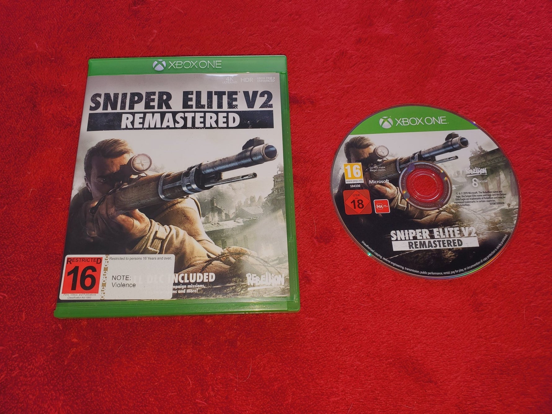 Sniper Elite V2 Remastered - Xbox One Game - Xbox One - Xbox One, Games - Level Up Gaming NZ