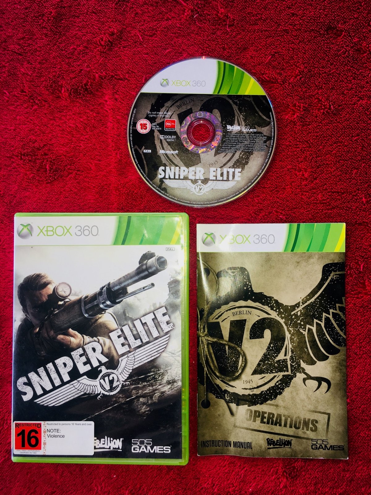 Sniper Elite V2 - XBOX360 Game - Xbox 360, Games, Shooter - Level Up Gaming NZ
