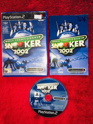 World Championship Snooker 2002 - PS2 Game
