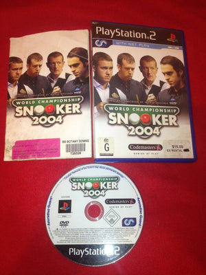 World Championship Snooker 2004 - PS2 Game