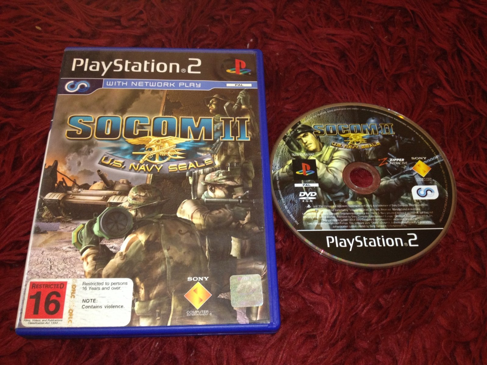 SOCOM 2: U.S. Navy SEALs - PS2 Game - PlayStation 2, Games, Shooter - Level Up Gaming NZ