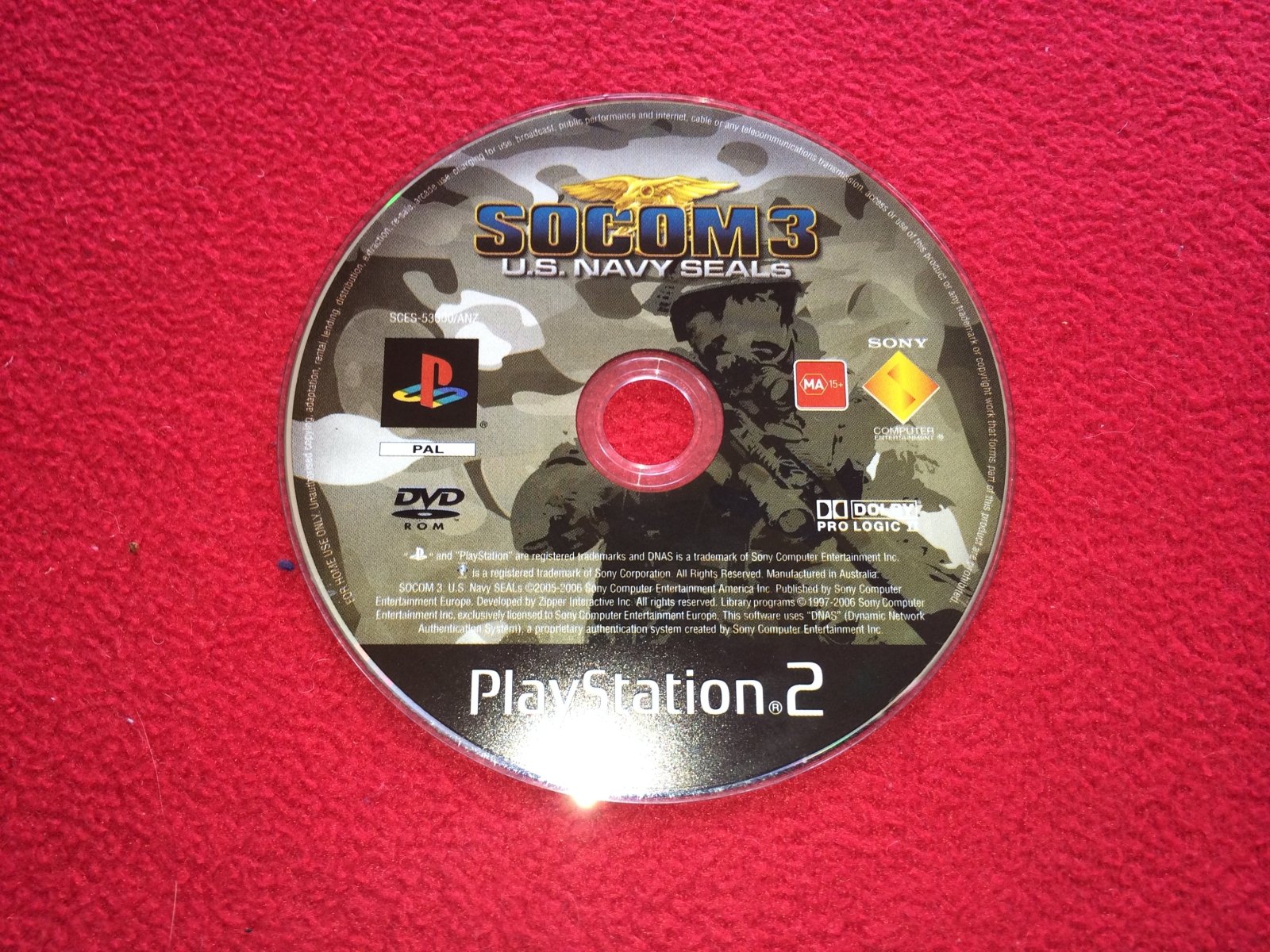 SOCOM 3: U.S. Navy SEALs - PS2 Game - PlayStation 2, Games, Shooter - Level Up Gaming NZ