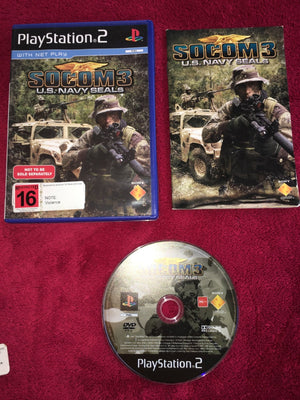 SOCOM 3: U.S. Navy SEALs - PS2 Game