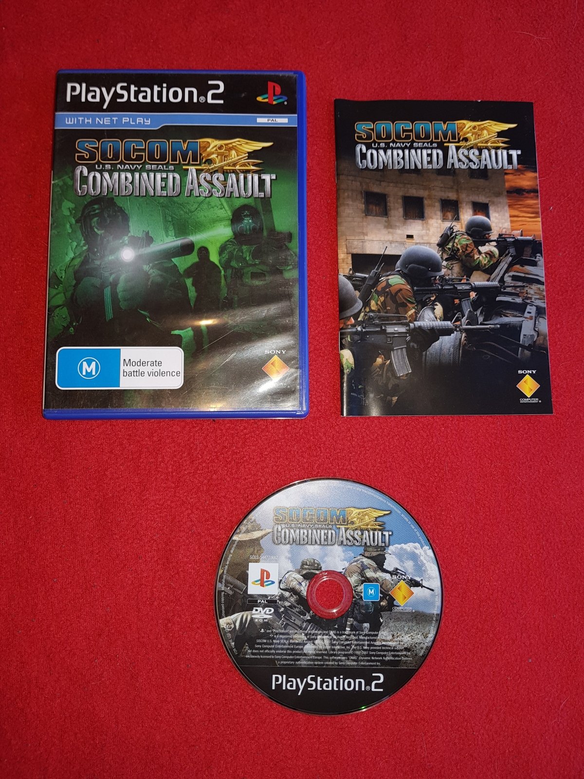 SOCOM: U.S. Navy SEALs Combined Assault - PS2 Game - PlayStation 2, Games, Shooter - Level Up Gaming NZ
