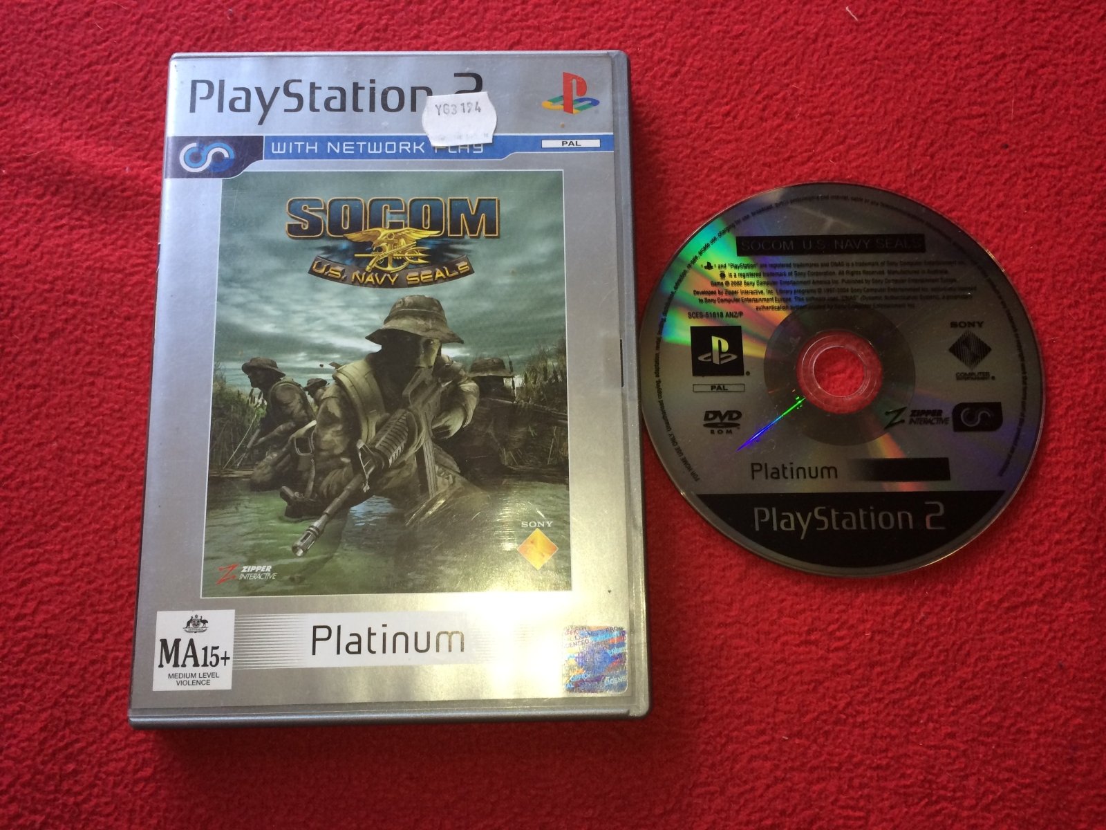 SOCOM: U.S. Navy SEALs - 8.9/10! PS2 Game - PlayStation 2, Games, Shooter - Level Up Gaming NZ