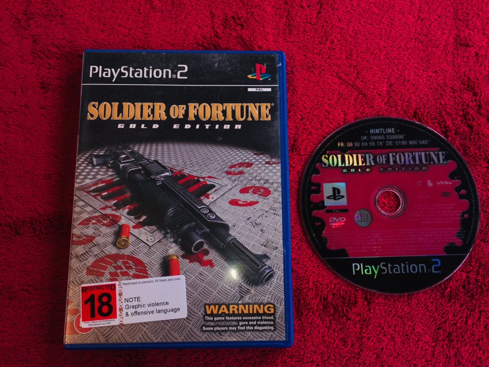 Soldier of Fortune Gold Edition - PS2 Game - PlayStation 2, Games, Shooter - Level Up Gaming NZ
