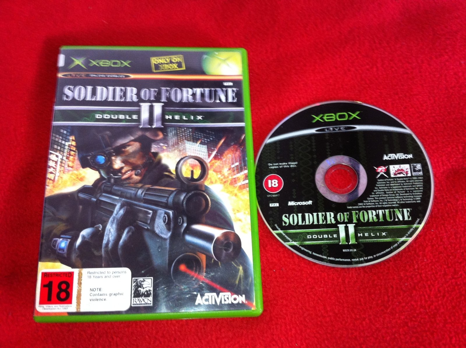 Soldier of Fortune 2: Double Helix - XBOX Game - Xbox, Games, Shooter - Level Up Gaming NZ