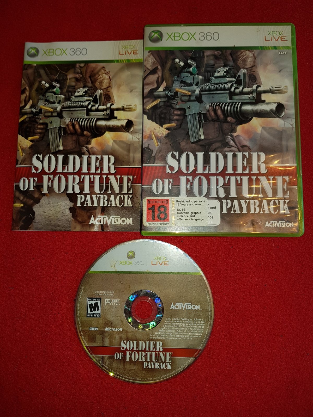 Soldier of Fortune: Payback - XBOX360 Game - Xbox 360, Games, Shooter - Level Up Gaming NZ