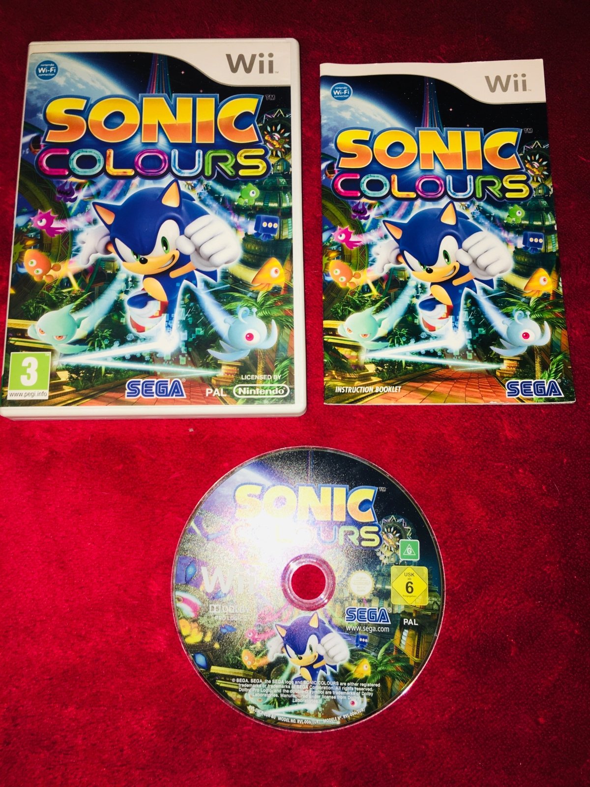 Sonic Colours - Wii Game - Wii Games - Level Up Gaming NZ