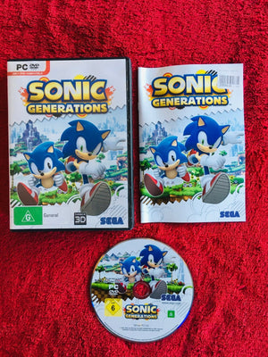 Sonic Generations - AS NEW PC Game