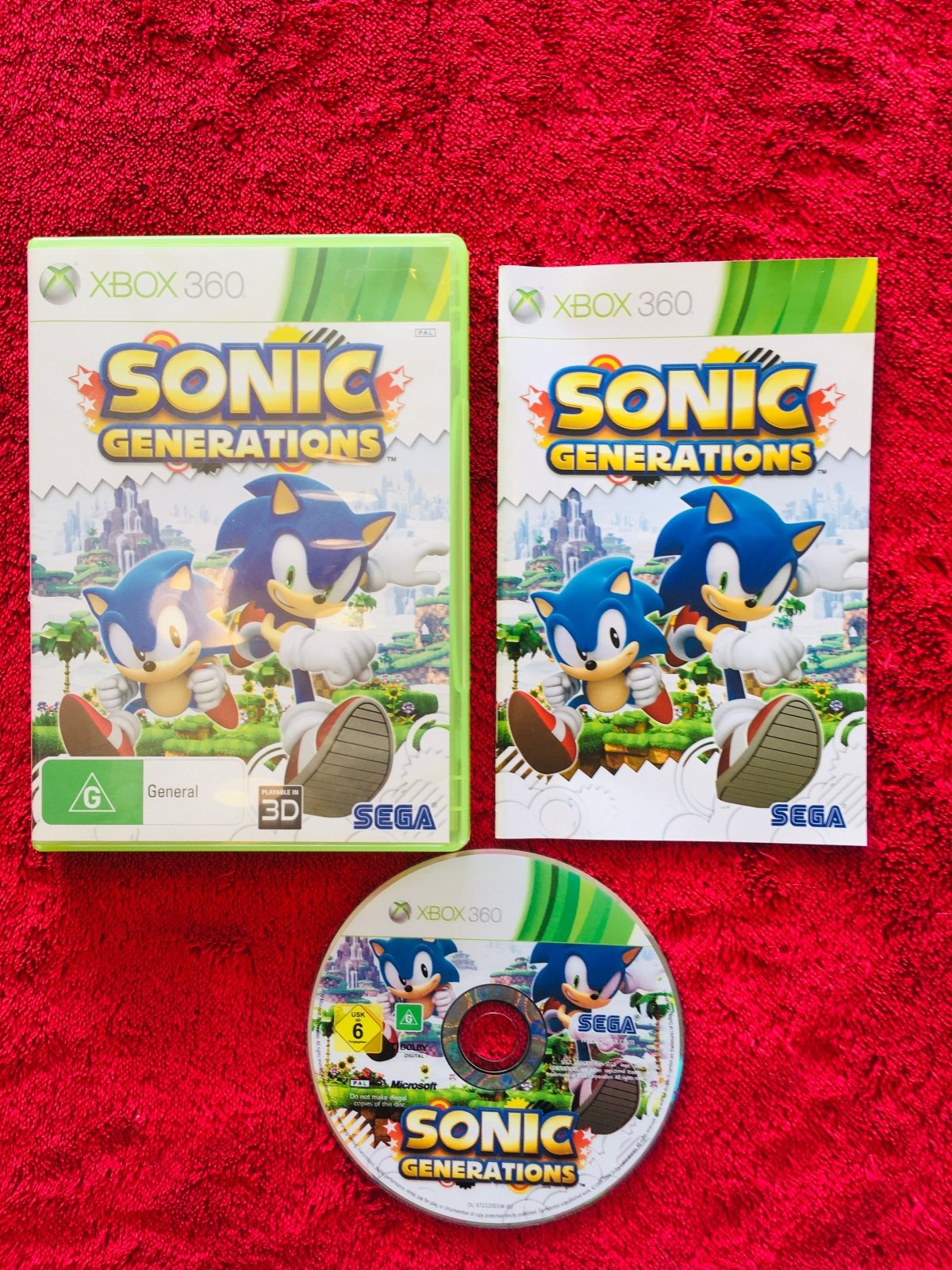 Sonic Generations - XBOX360 Game - Xbox 360, Games, Action and adventure - Level Up Gaming NZ