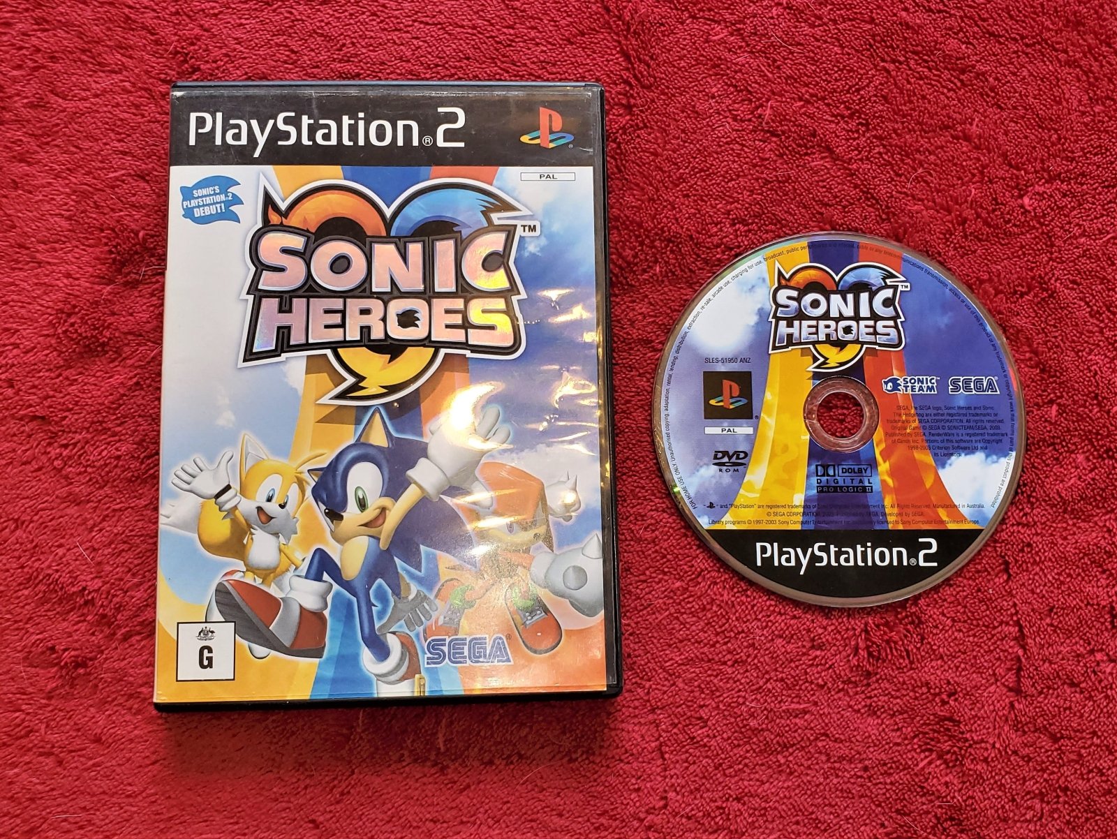 Sonic Heroes - PS2 Game - PlayStation 2, Games, Action and adventure - Level Up Gaming NZ