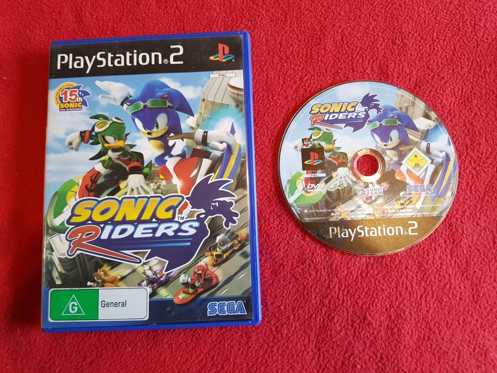 Sonic Riders - PS2 Game - PlayStation 2, Games, Driving and racing - Level Up Gaming NZ