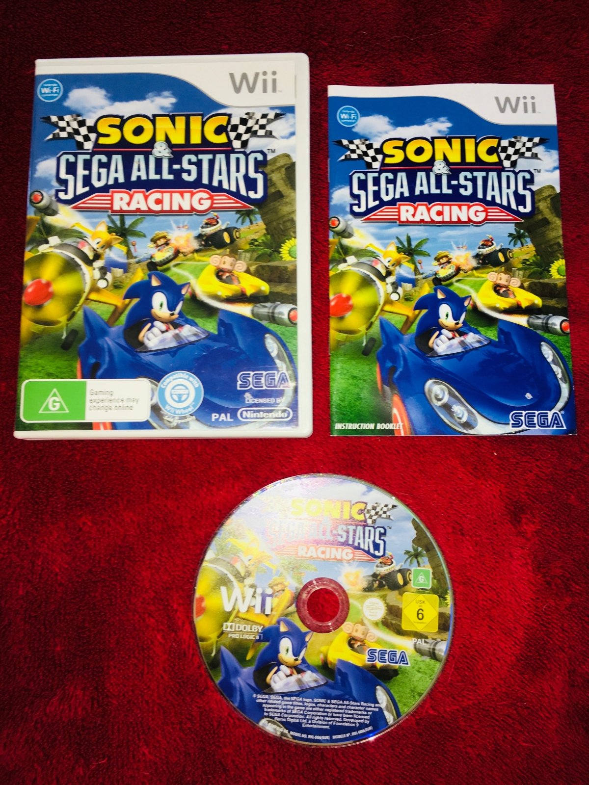 Sonic & Sega All - Stars Racing - Wii Game - Wii Games - Level Up Gaming NZ