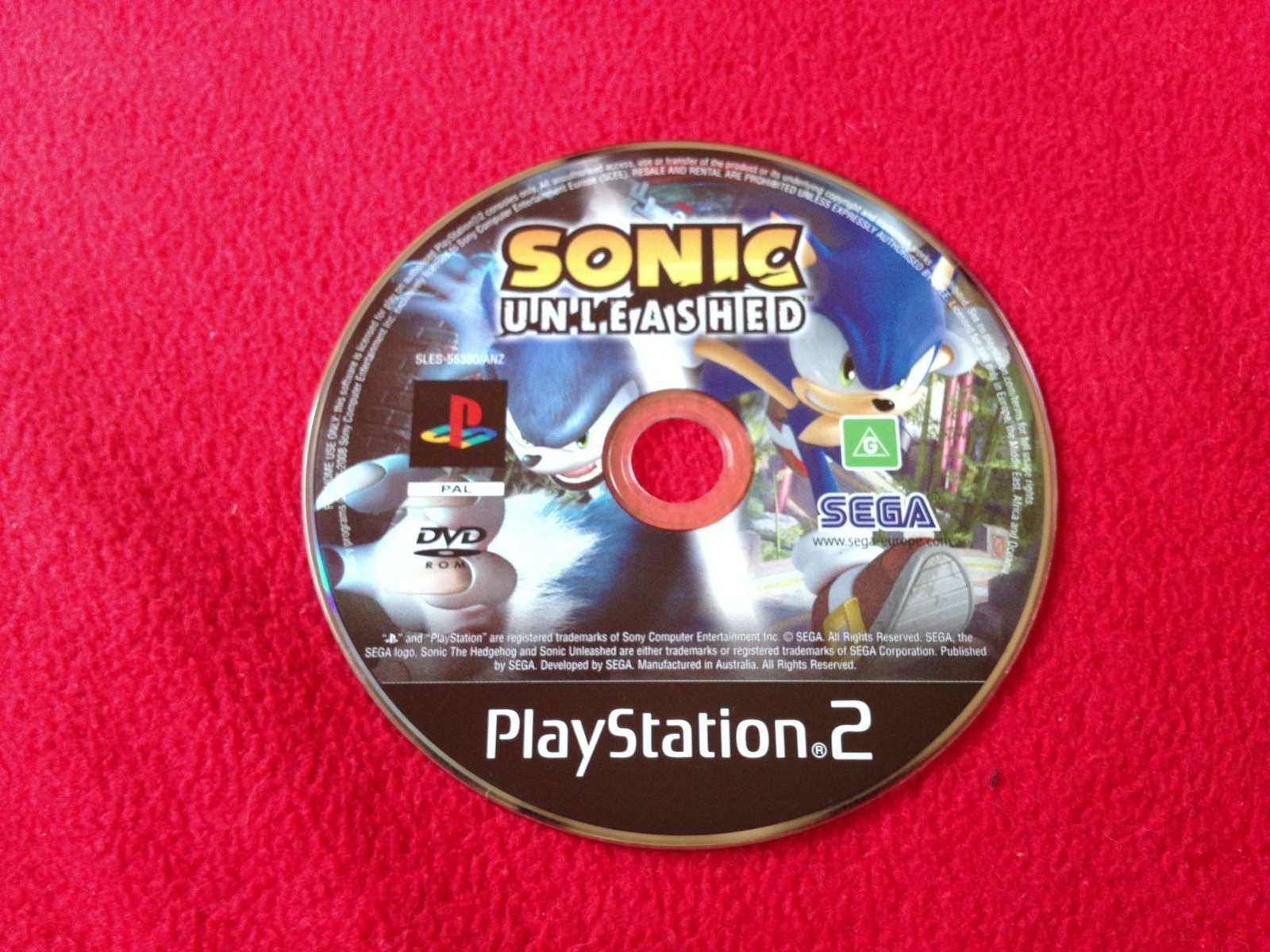 Sonic Unleashed - PS2 Game - PlayStation 2, Games, Action and adventure - Level Up Gaming NZ