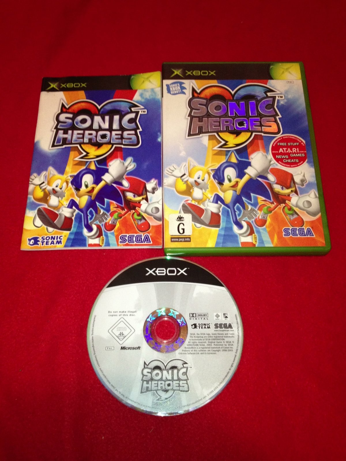 Sonic Heroes - XBOX Game - Xbox, Games, Action and adventure - Level Up Gaming NZ