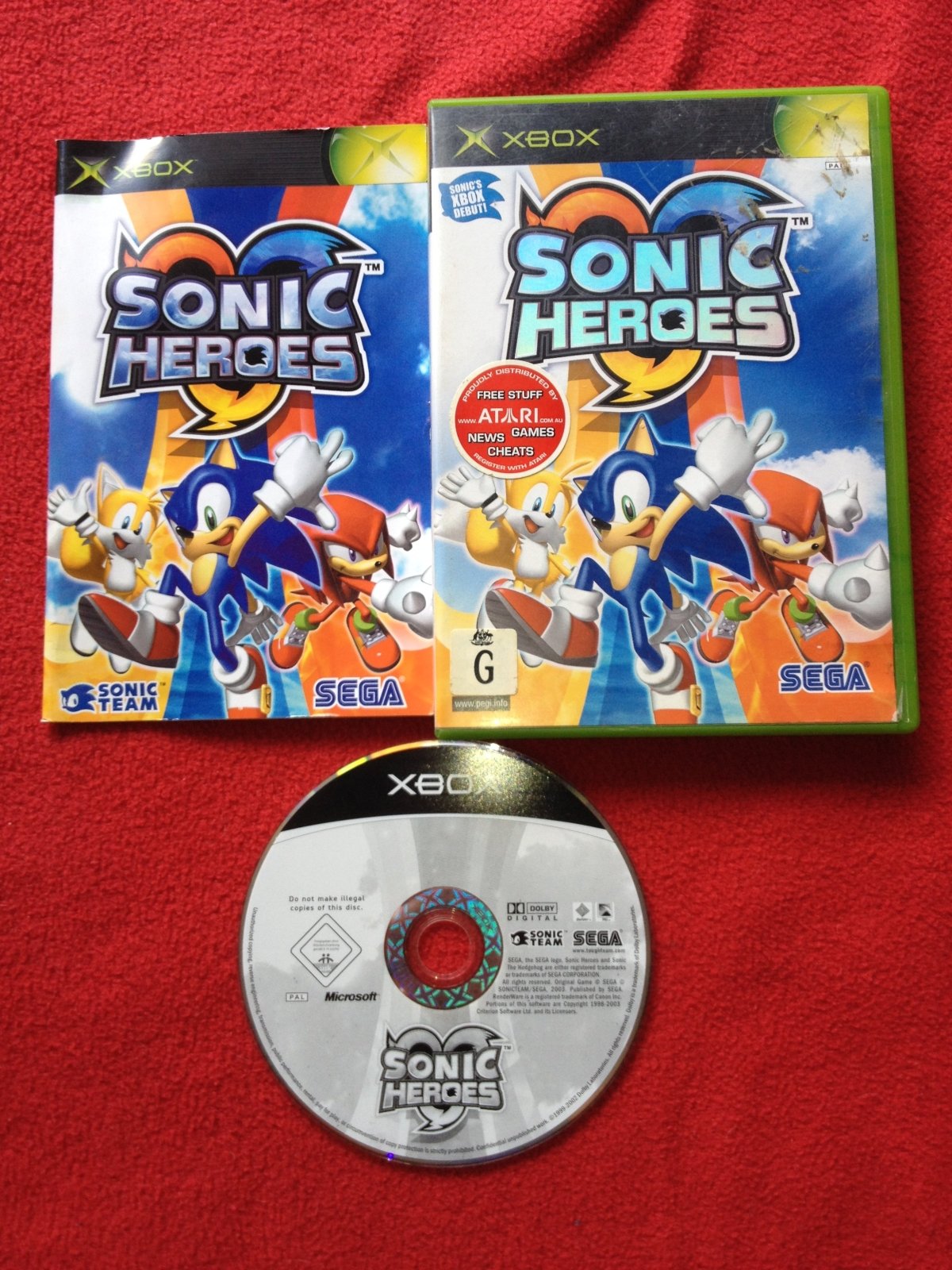 Sonic Heroes - XBOX Game - Xbox, Games, Action and adventure - Level Up Gaming NZ