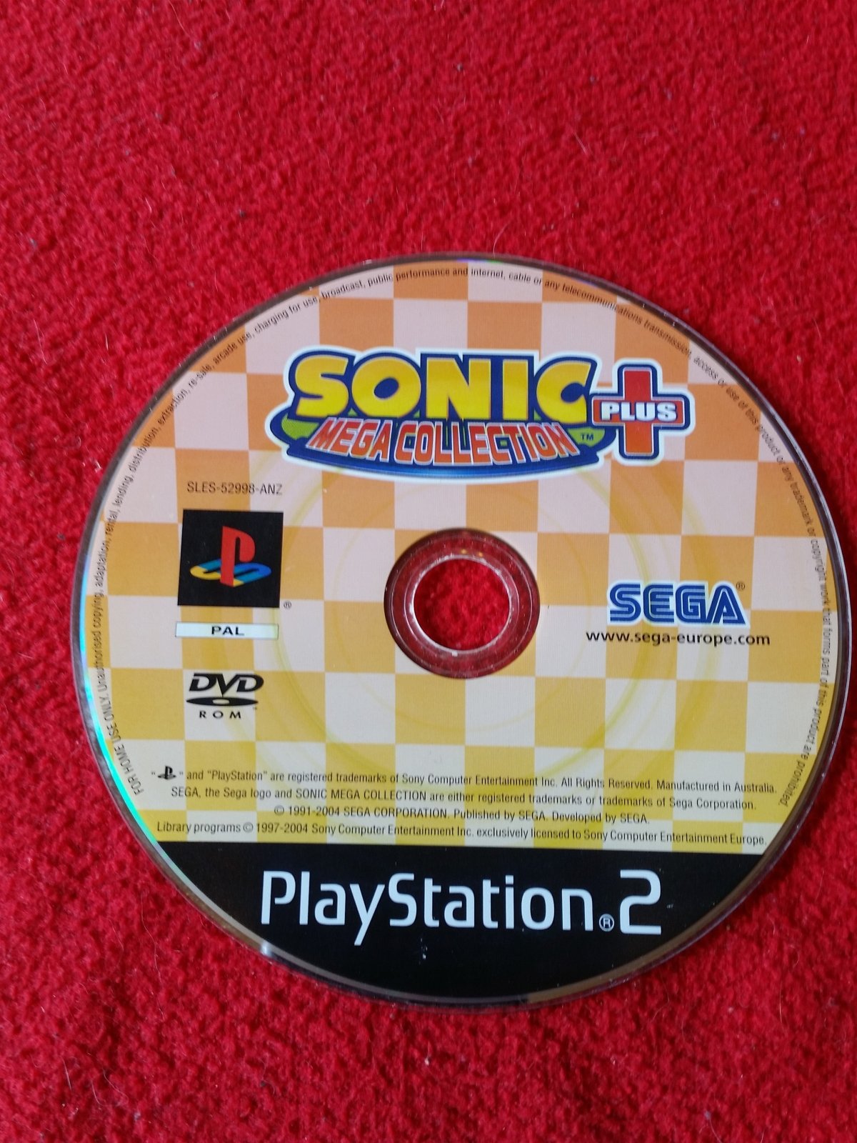 Sonic Mega Collection Plus - PS2 Game - PlayStation 2, Games, Action and adventure - Level Up Gaming NZ