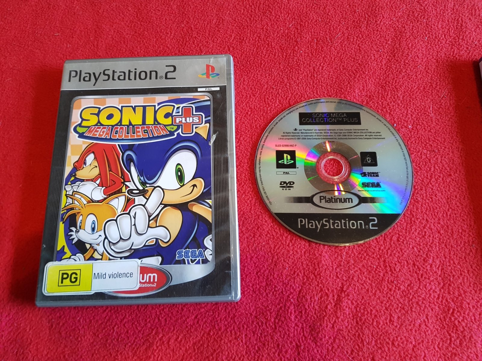Sonic Mega Collection Plus - PS2 Game - PlayStation 2, Games, Action and adventure - Level Up Gaming NZ