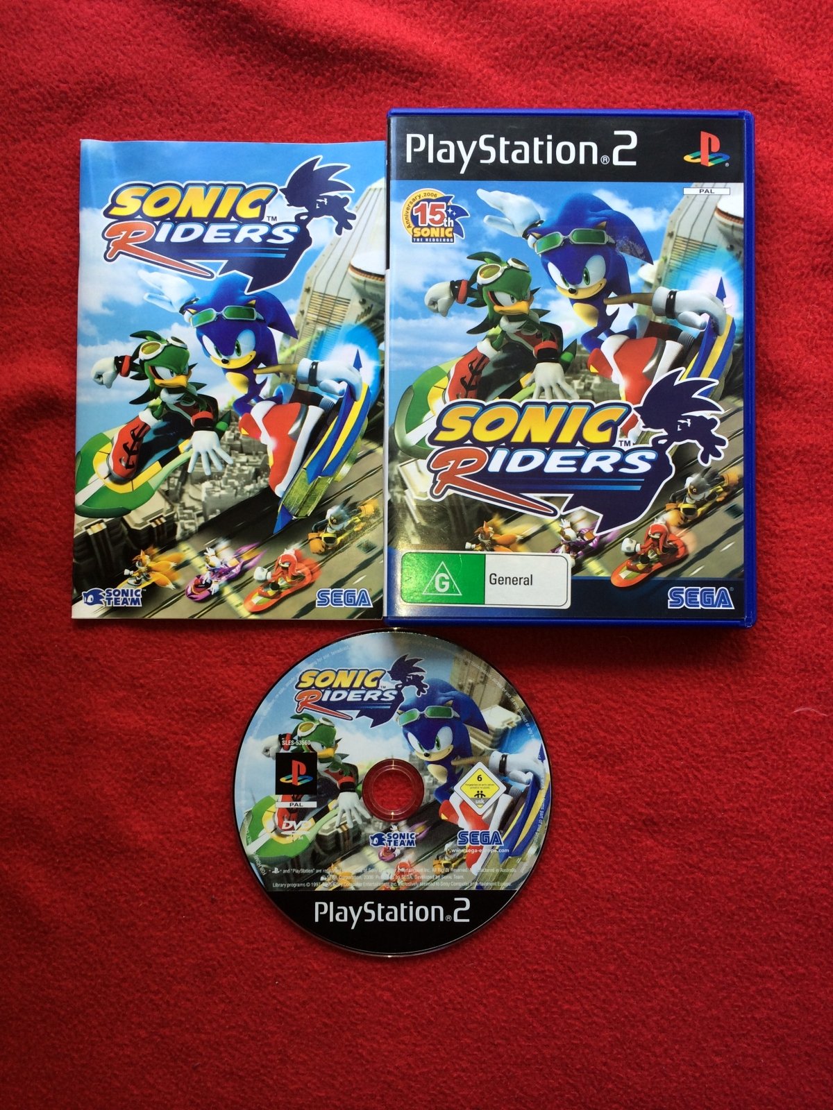 Sonic Riders - PS2 Game - PlayStation 2, Games, Driving and racing - Level Up Gaming NZ