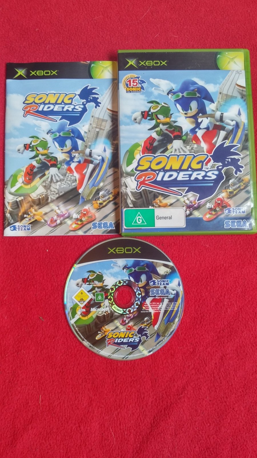 Sonic Riders - XBOX Game - Xbox, Games, Driving and racing - Level Up Gaming NZ