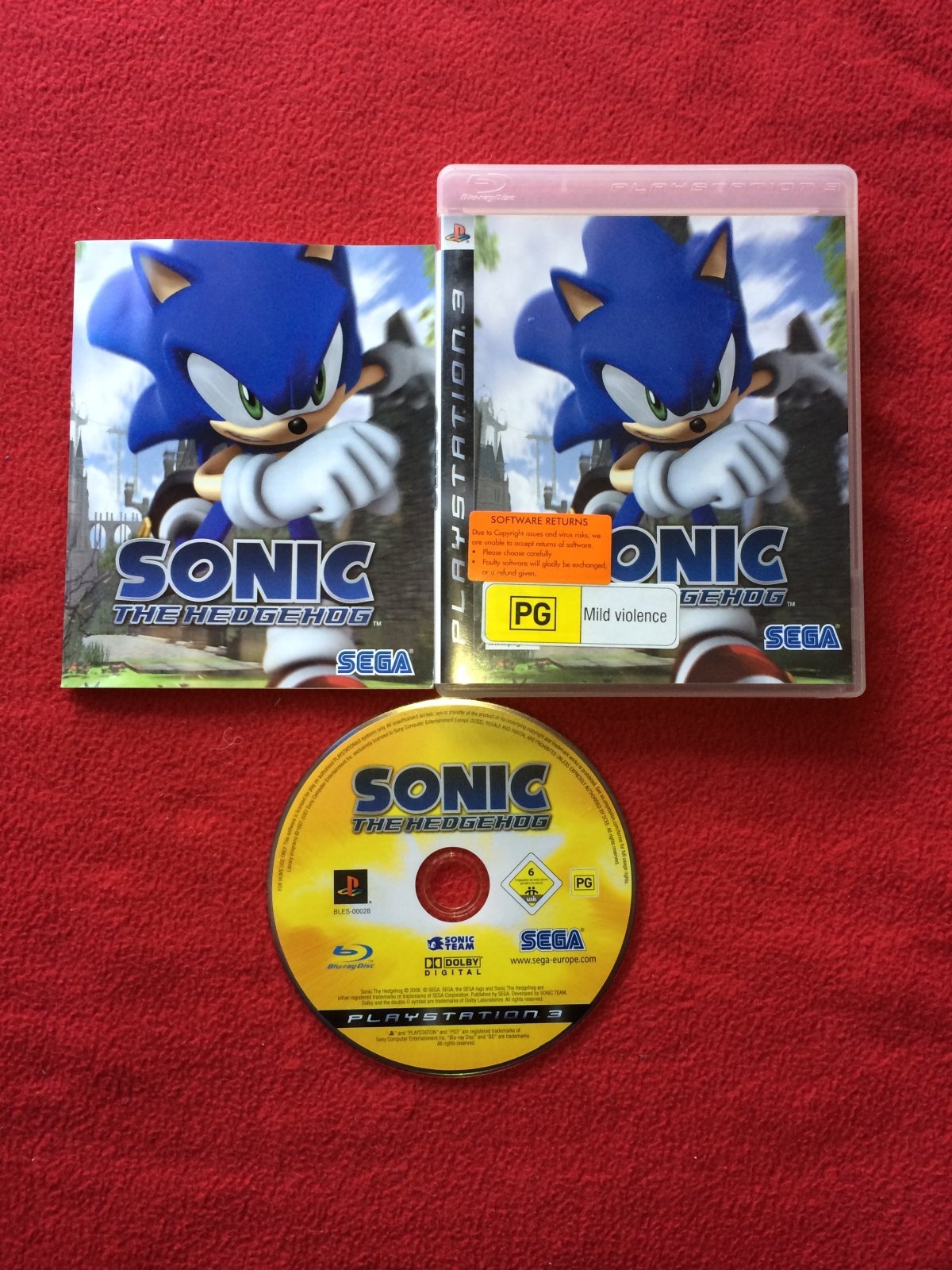 Sonic The Hedgehog - PS3 Game - PlayStation 3, Games, Action and adventure - Level Up Gaming NZ
