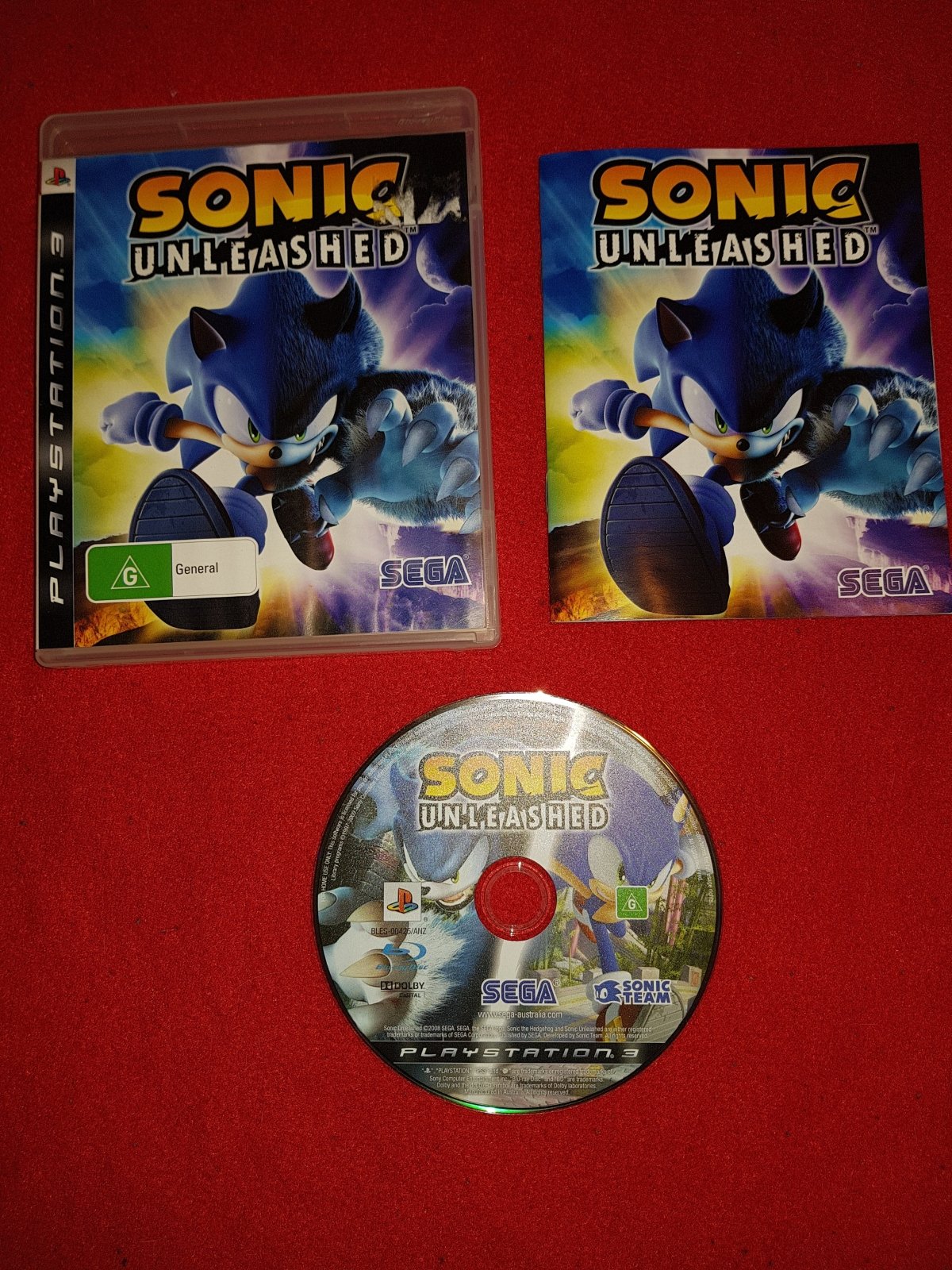 Sonic Unleashed - PS3 Game - PlayStation 3, Games, Action and adventure - Level Up Gaming NZ