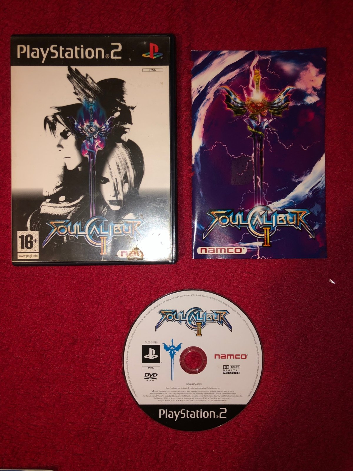 SoulCalibur II - PS2 Game - PlayStation 2, Games, Fighting - Level Up Gaming NZ