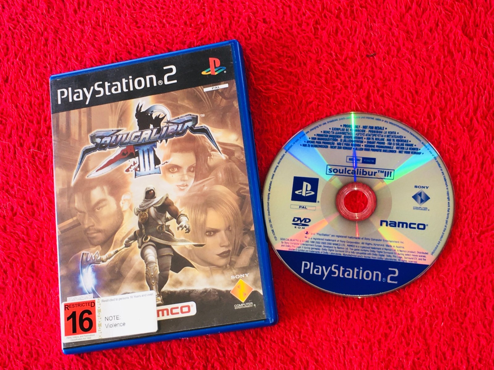 Soulcalibur 3 - 8.2/10! PS2 Game - PlayStation 2, Games, Fighting - Level Up Gaming NZ