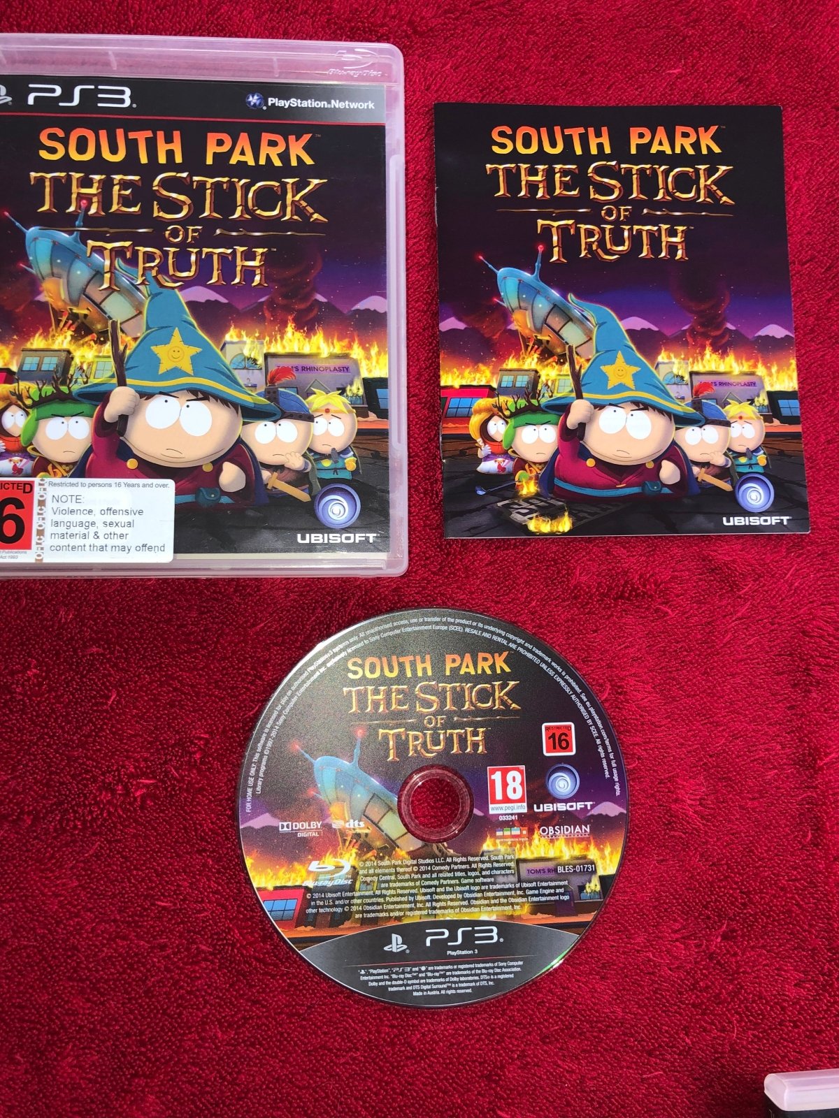 South Park: The Stick of Truth - 9/10! PS3 Game - PlayStation 3, Games, Action and adventure - Level Up Gaming NZ