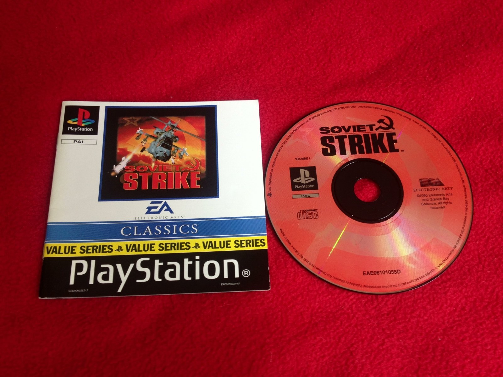 Soviet Strike - PS1 Game - PlayStation, Games, Action and adventure - Level Up Gaming NZ