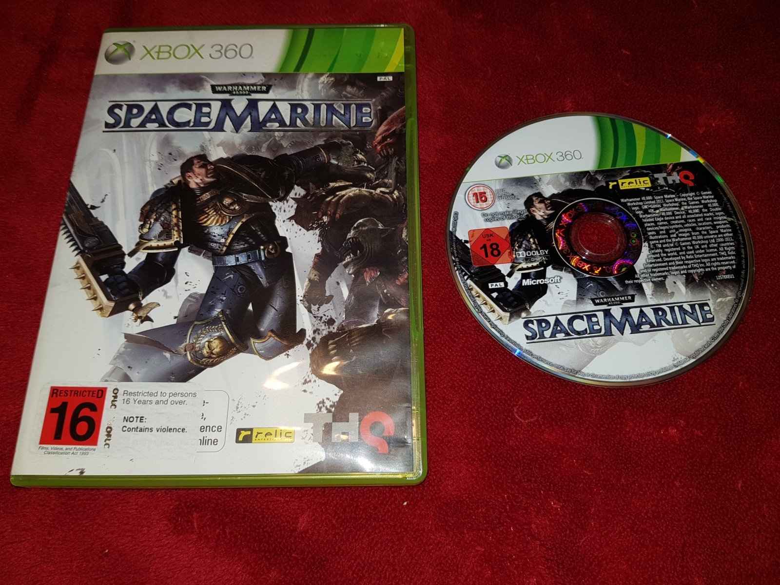 Warhammer 40,000: Space Marine - XBOX360 Game - Xbox 360, Games, Shooter - Level Up Gaming NZ