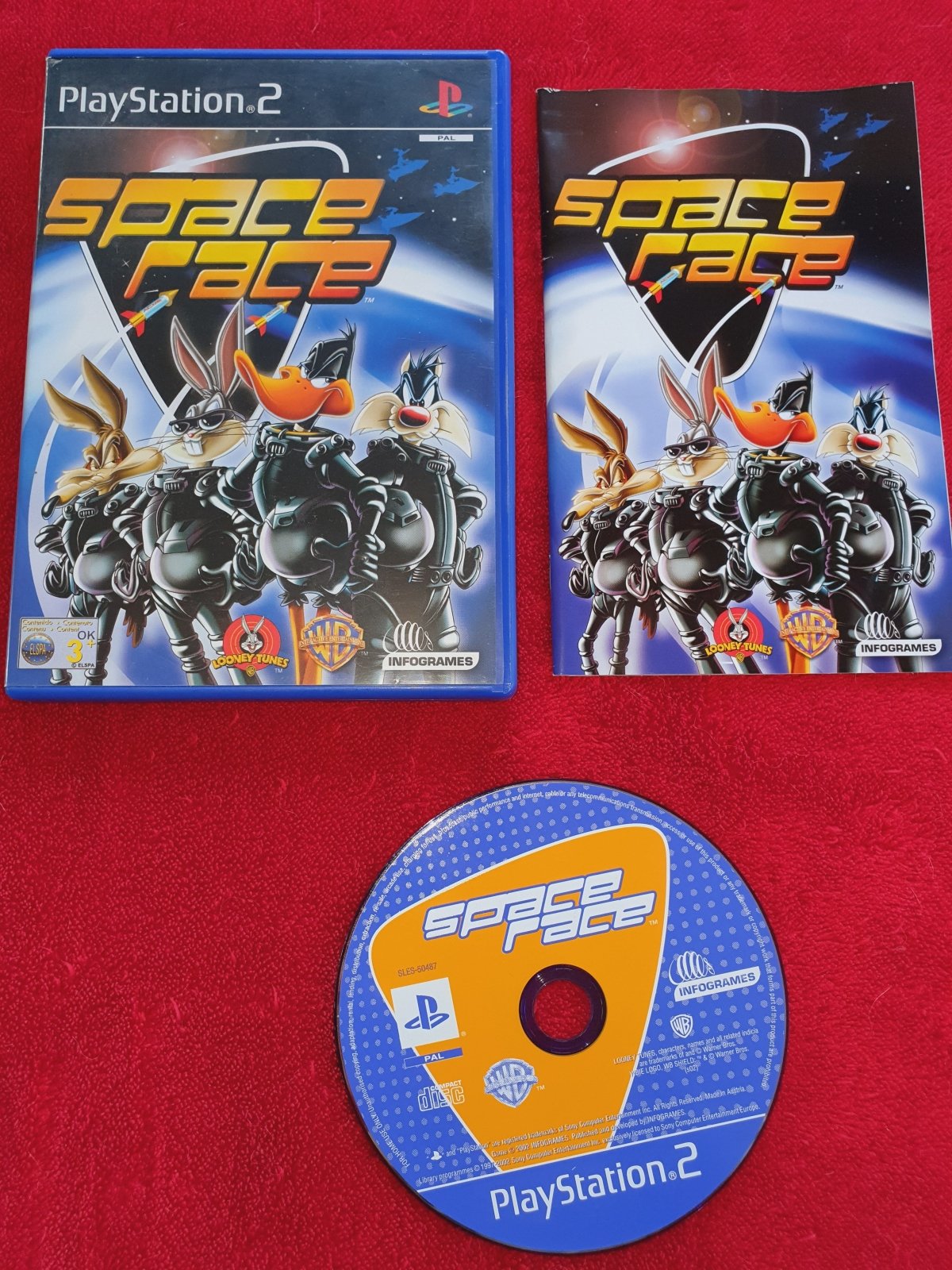 Looney Tunes: Space Race - PS2 Game - PlayStation 2, Games, Driving and racing - Level Up Gaming NZ