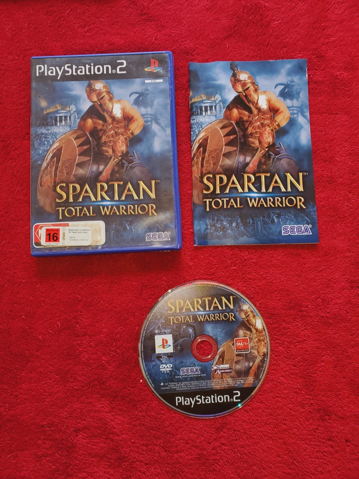 Spartan: Total Warrior - PS2 Game - PlayStation 2, Games, Action and adventure - Level Up Gaming NZ