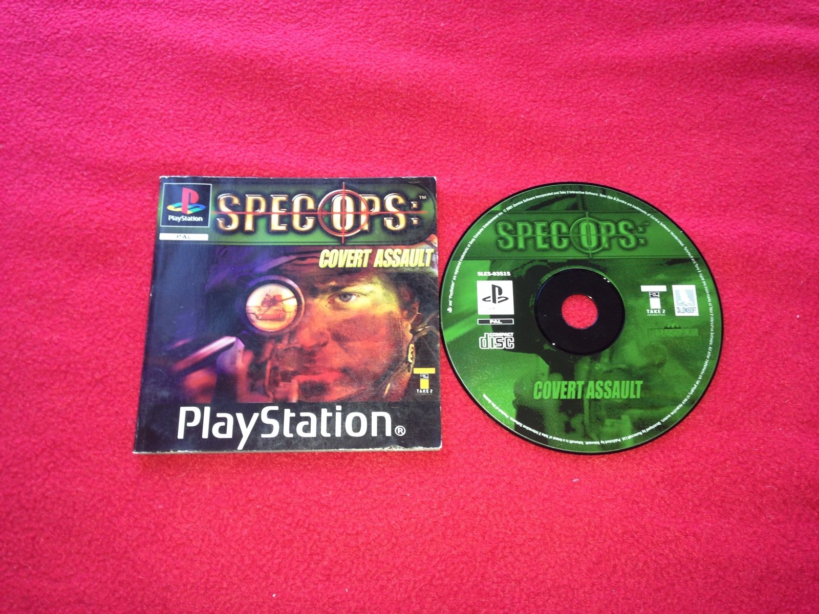Spec Ops: Covert Assault - PS1 Game - PlayStation, Games, Shooter - Level Up Gaming NZ