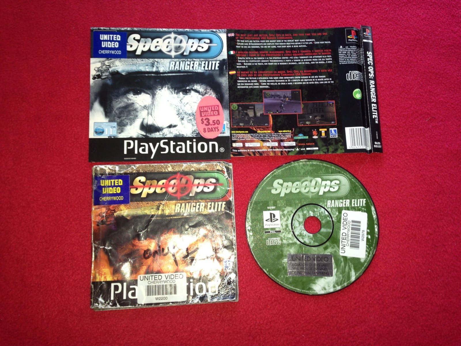 Spec Ops: Ranger Elite - PS1 Game - PlayStation, Games, Shooter - Level Up Gaming NZ