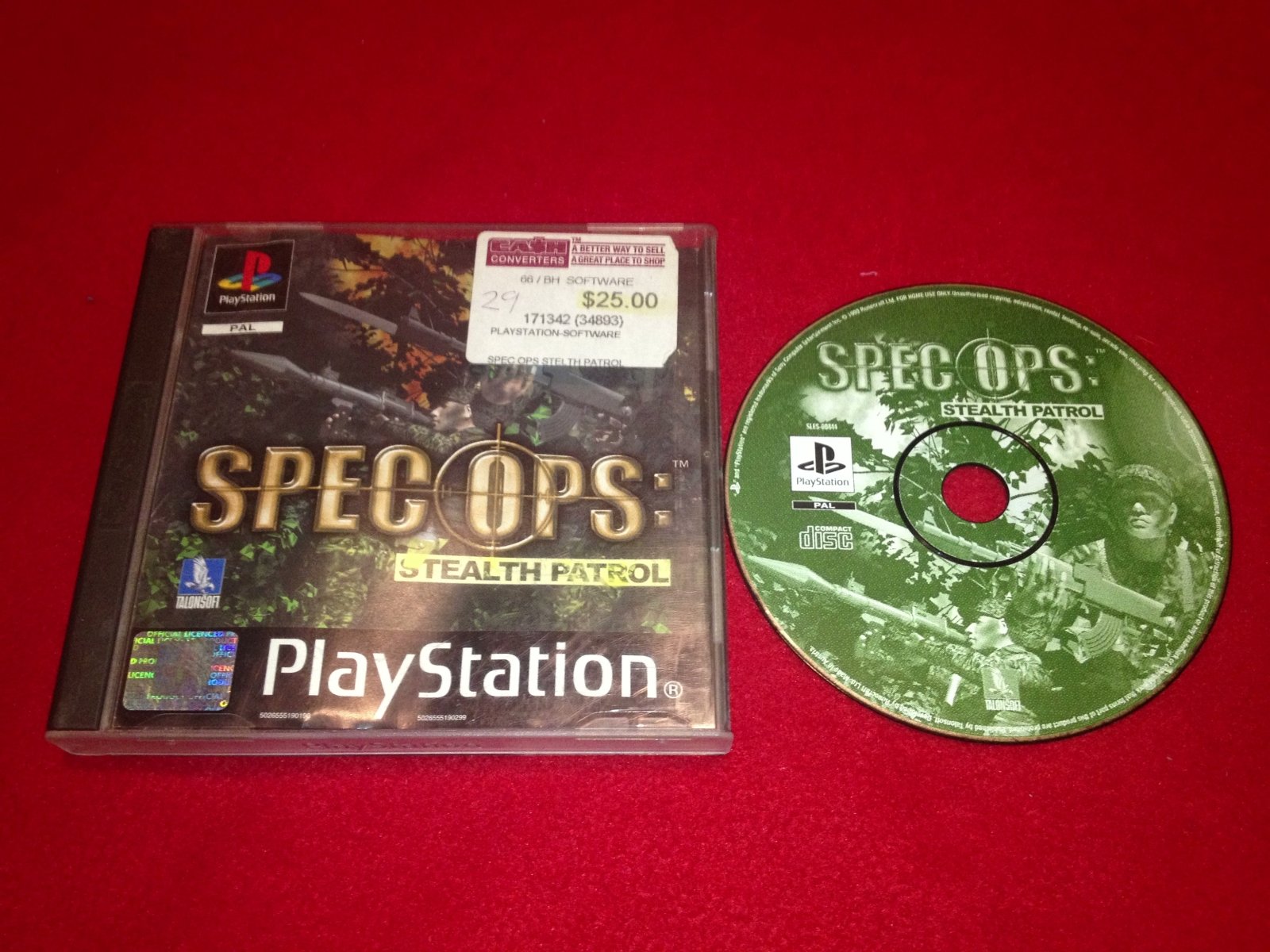 Spec Ops: Stealth Patrol - PS1 Game - PlayStation, Games, Shooter - Level Up Gaming NZ