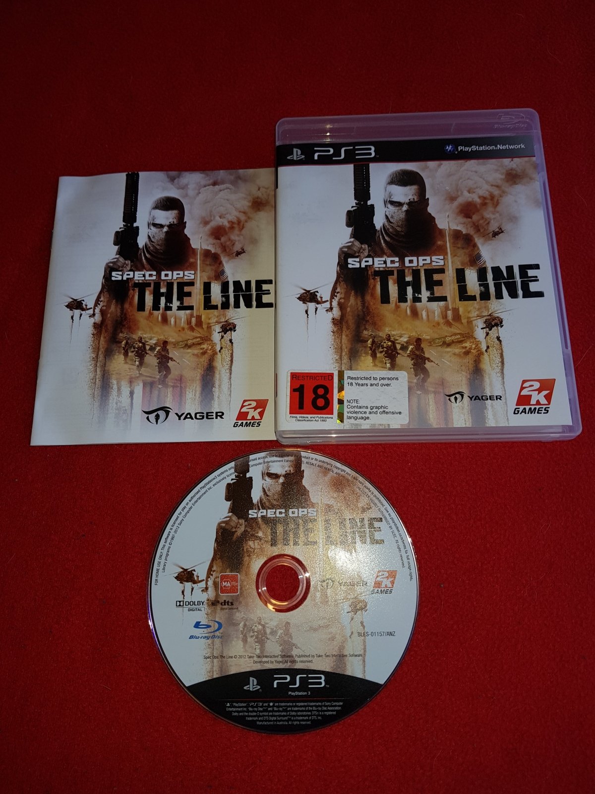 Spec Ops: The Line - RARE AS NEW PS3 Game - PlayStation 3, Games, Shooter - Level Up Gaming NZ