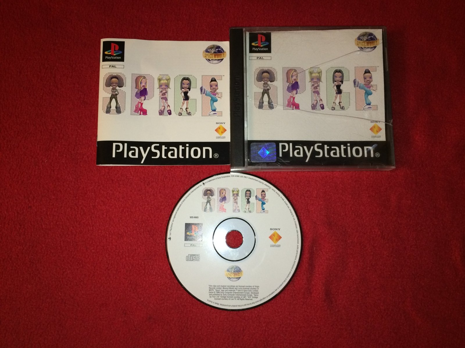 Spice World - PS1 Game - PlayStation, Games, Action and adventure - Level Up Gaming NZ